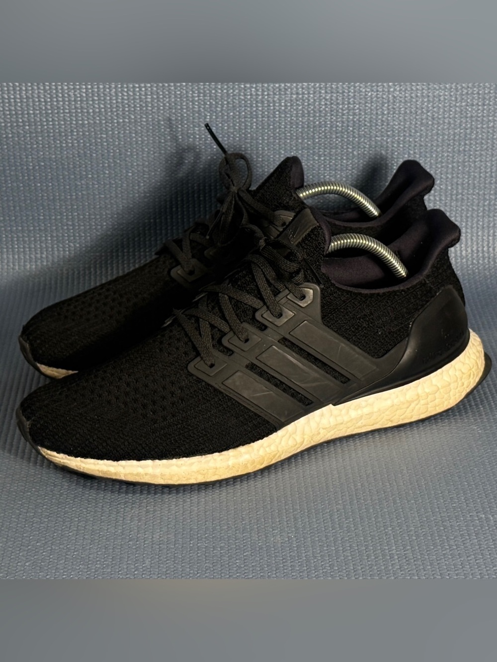 Adidas Ultraboost 4.0 Core Black/White Running Shoes Men’s Size 10.5